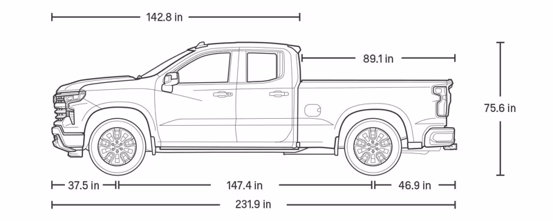 2025 Chevrolet SILVERADO Custom Double Cab, Standard Bed (4WD) - Image 77