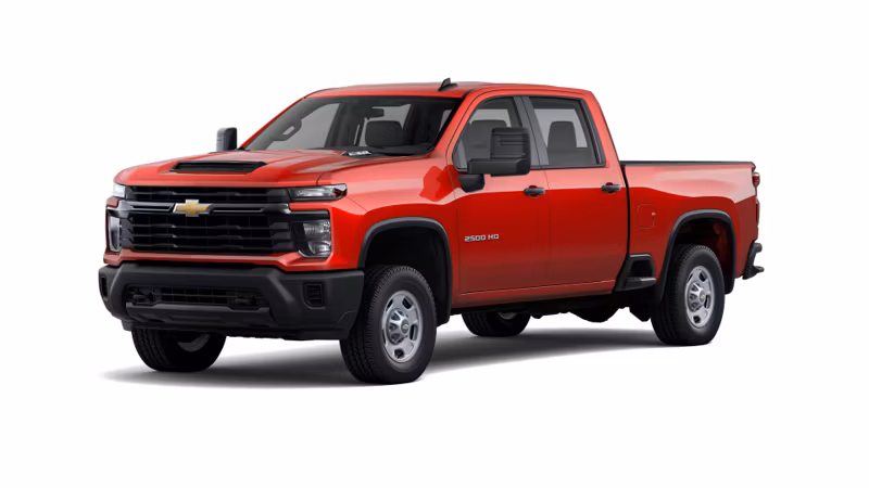 2026 Chevrolet Silverado 2500 HD Crew Cab Standard Bed WT RWD - Image 10