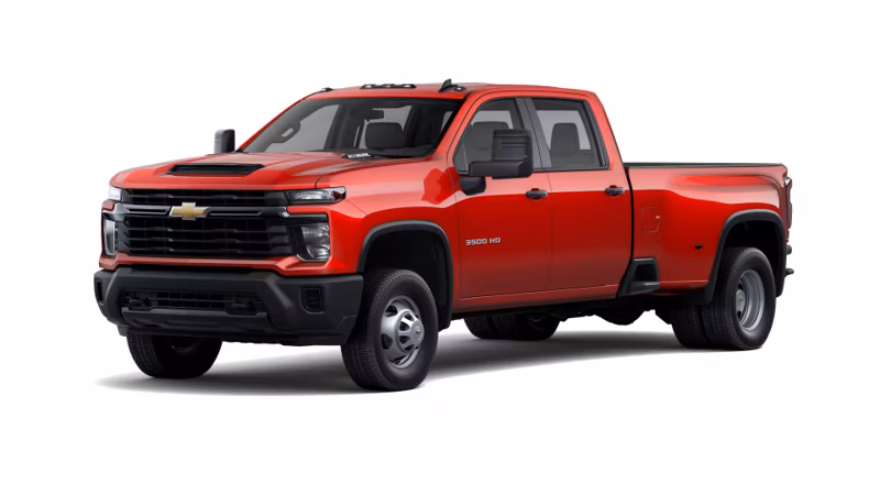 2026 Chevrolet Silverado 3500 HD Crew Cab Long Bed WT Dual Rear Wheel RWD - Image 10