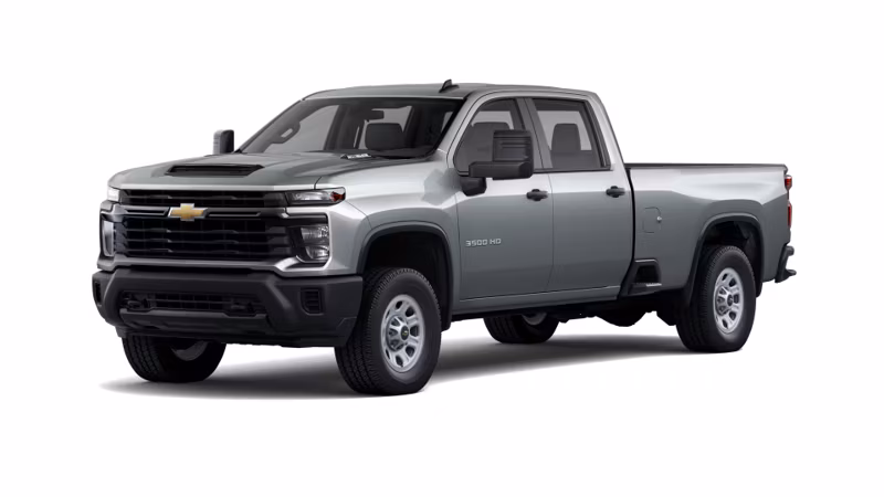 2026 Chevrolet Silverado 3500 HD Crew Cab Long Bed WT Single Rear Wheel RWD - Image 18