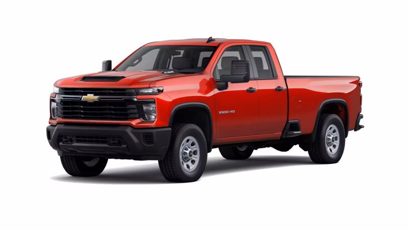 2026 Chevrolet Silverado 3500 HD Double Cab Long Bed WT Single Rear Wheel RWD - Image 10