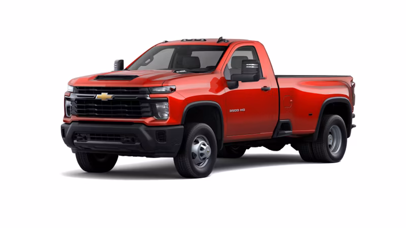2026 Chevrolet Silverado 3500 HD Regular Cab Long Bed WT Dual Rear Wheel RWD - Image 10